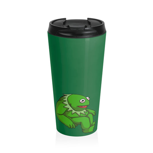 Captain AFAB - Dad Bod Kermit Stainless Steel Travel Mug