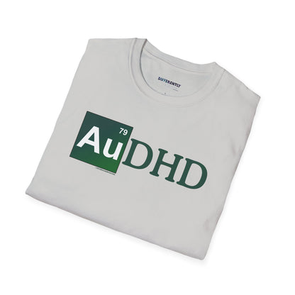 AuDHD Gold - Breaking Bad Parody Unisex T-Shirt - Differently Normal