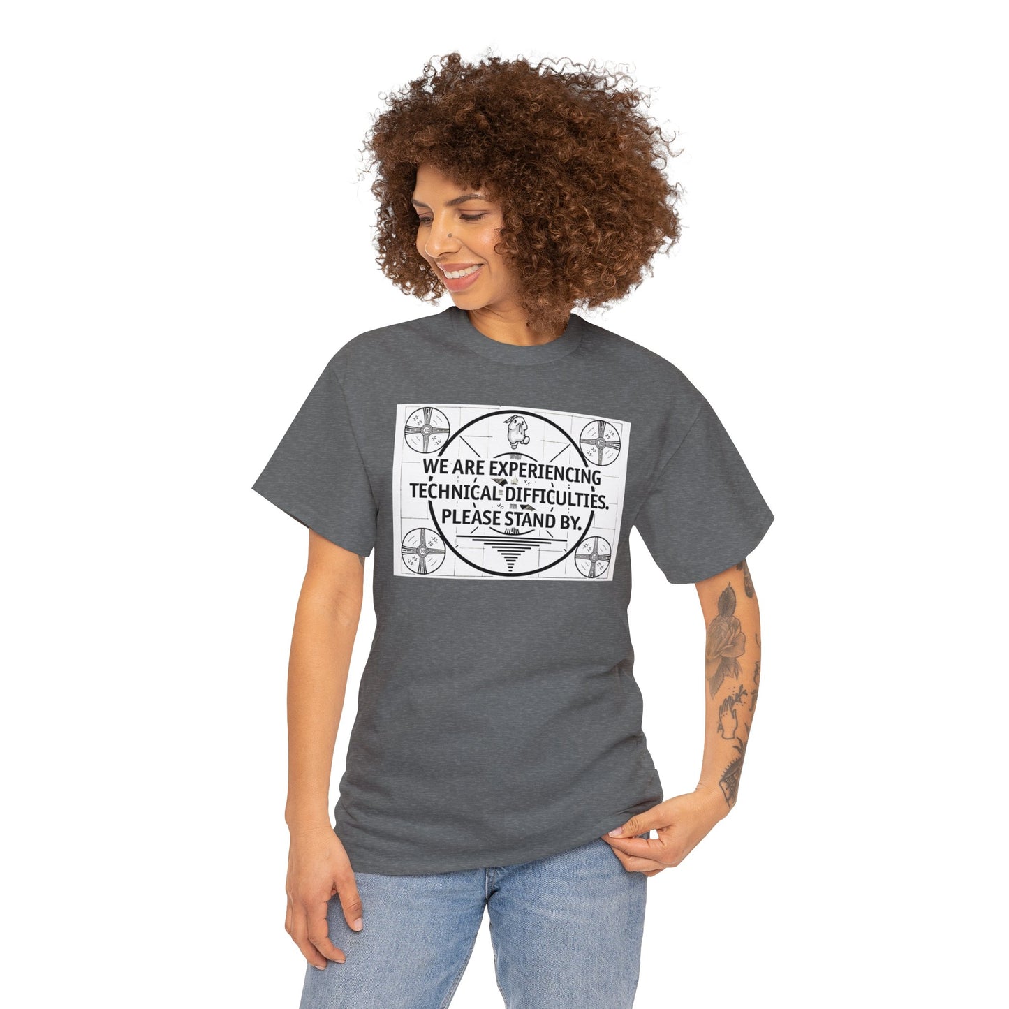 Bob the Micropeen - We Are Experiencing Technical Difficulties Unisex Plus Size T-Shirt - Wallace Print Solutions