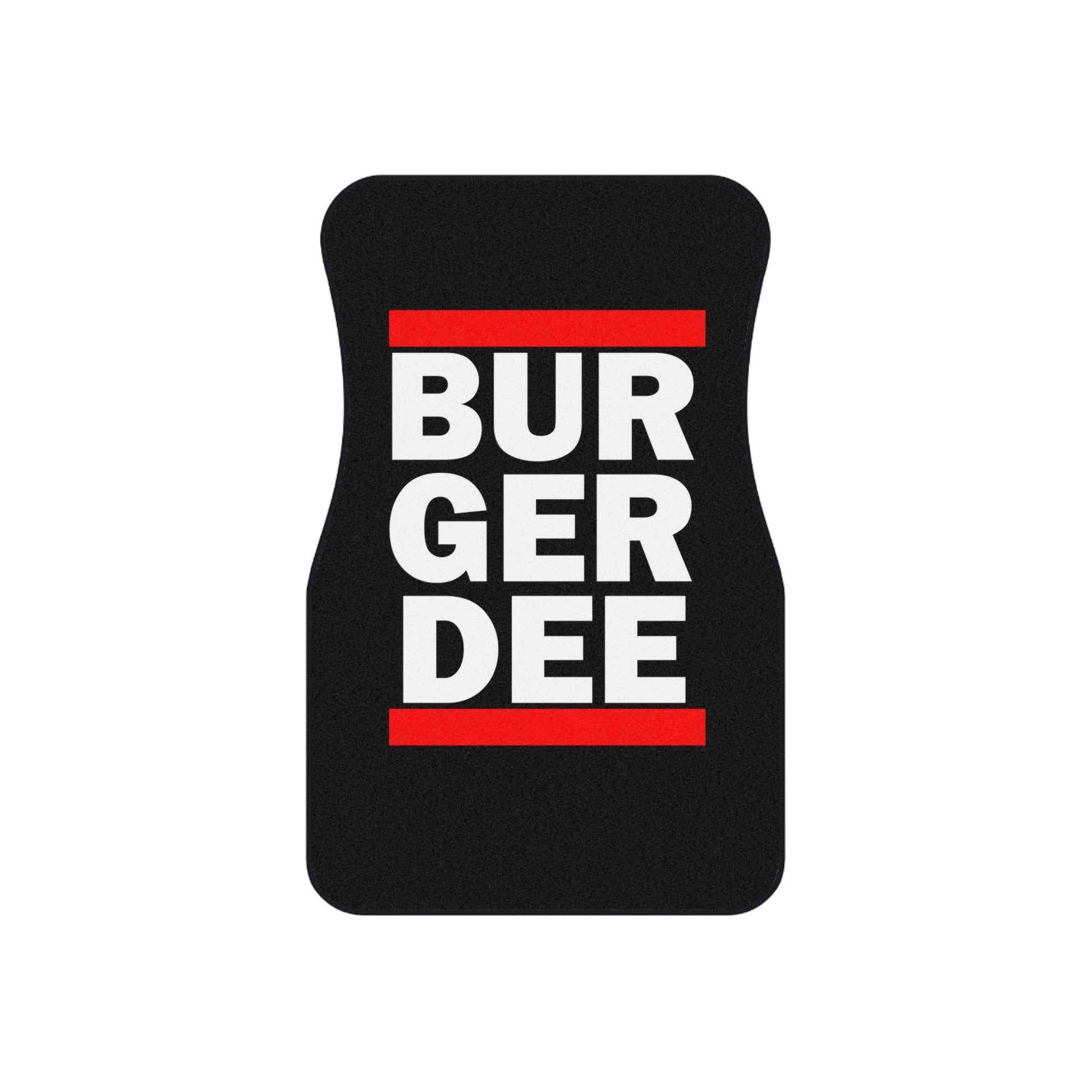 BurGer Dee Car Mats (Set of 4) - Wallace Print Solutions