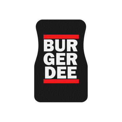 BurGer Dee Car Mats (Set of 4) - Wallace Print Solutions