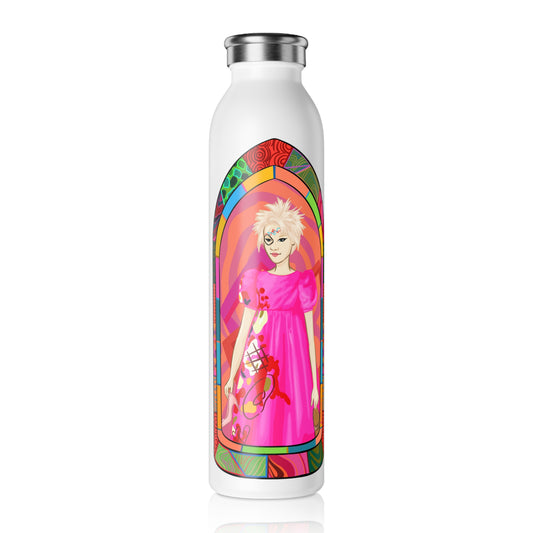 Weird Barbie Inspirational Candle Style Slim Water Bottle