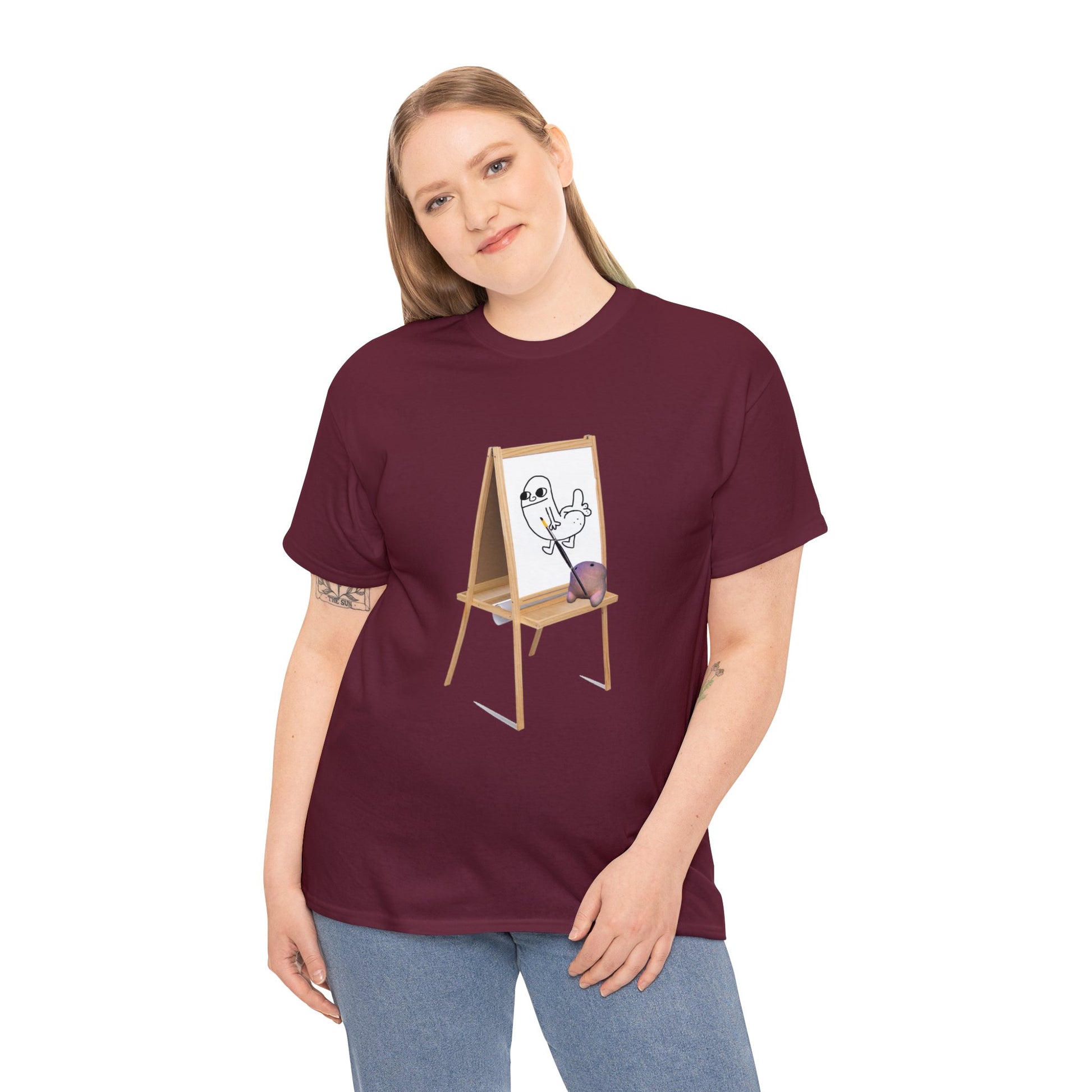 Bob the Micropeen - Dickbutt Artist Plus Size Unisex T-Shirt - Wallace Print Solutions