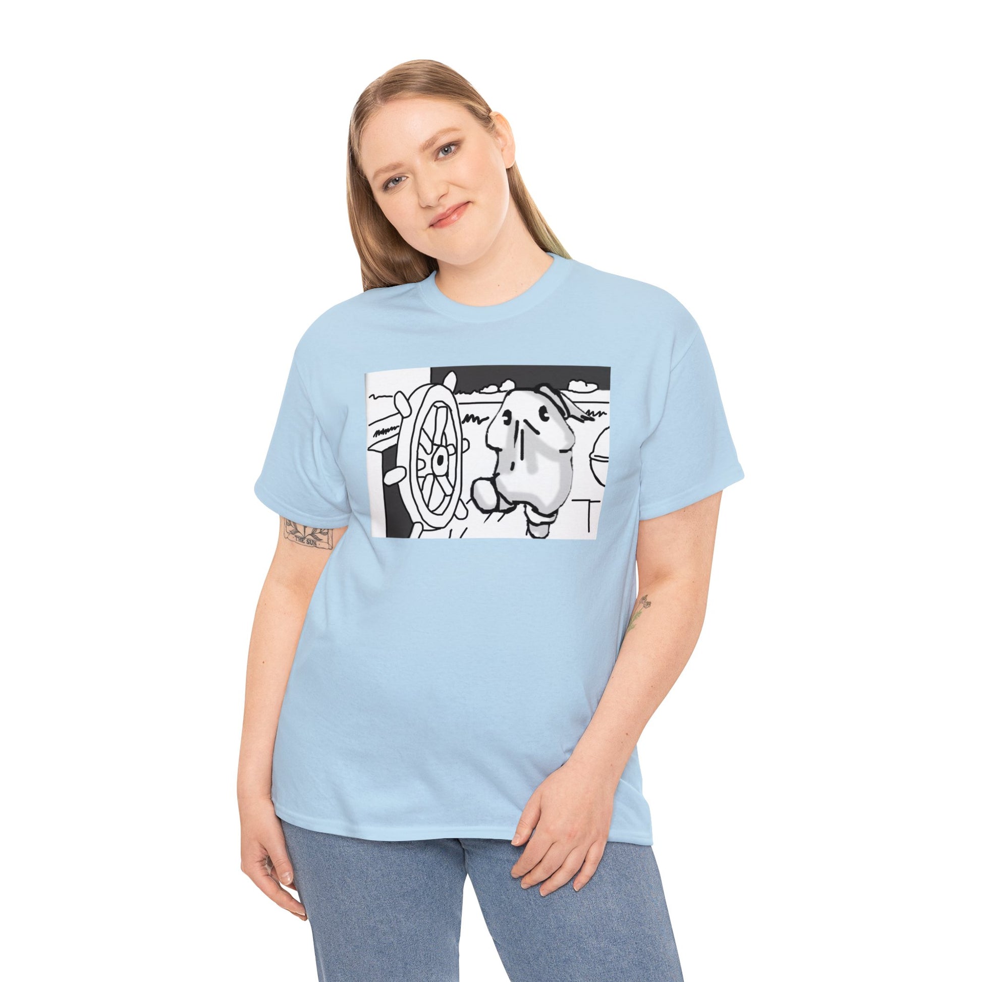 Bob the Micropeen - Willie the Steam Captain Unisex Plus Size T-Shirt - Wallace Print Solutions