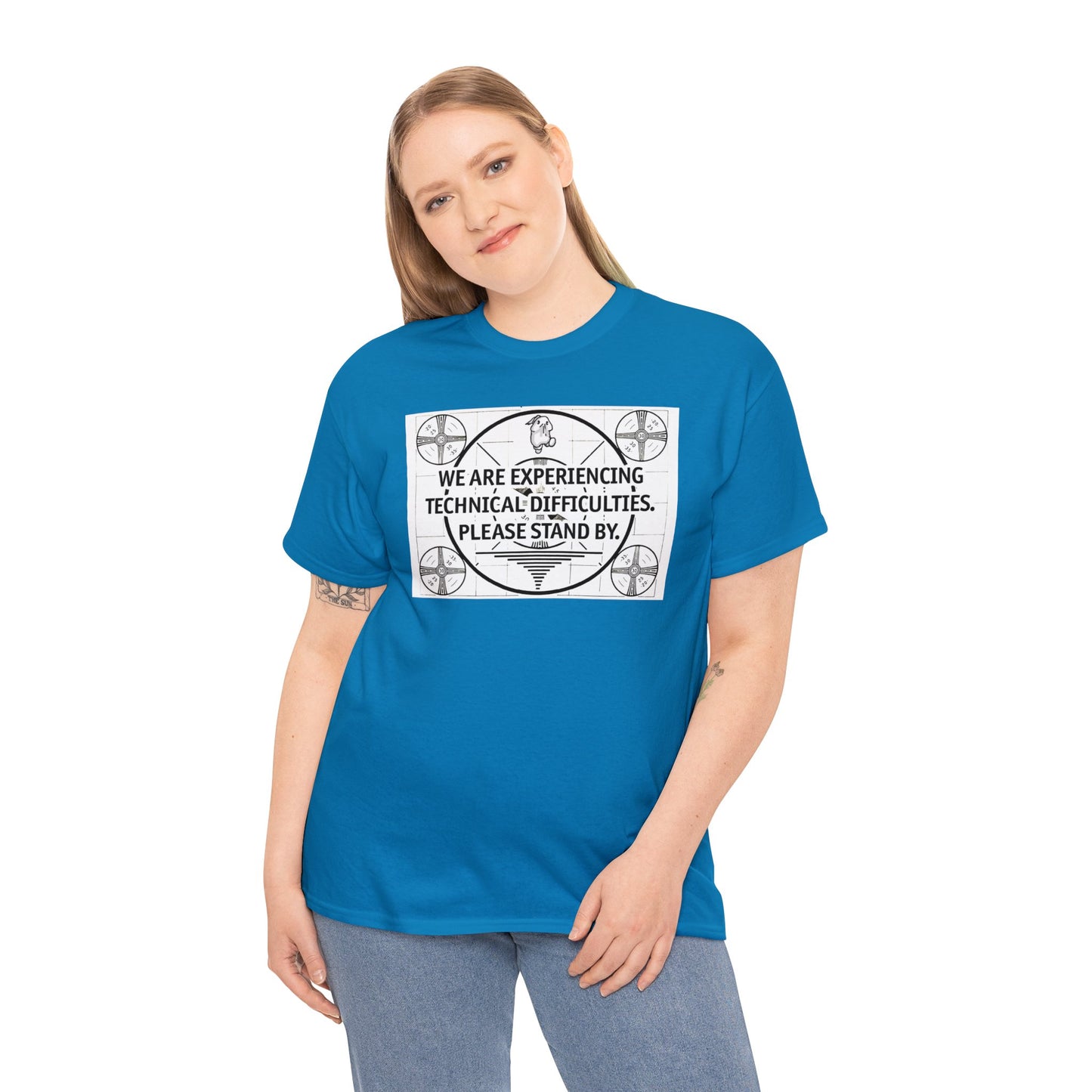 Bob the Micropeen - We Are Experiencing Technical Difficulties Unisex Plus Size T-Shirt - Wallace Print Solutions