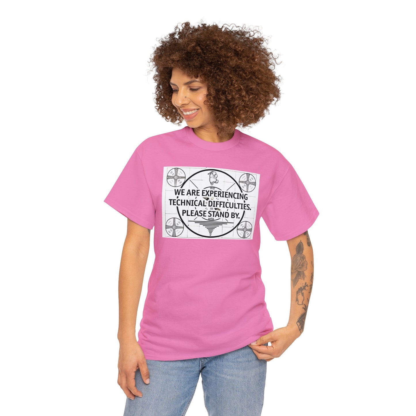 Bob the Micropeen - We Are Experiencing Technical Difficulties Unisex Plus Size T-Shirt - Wallace Print Solutions