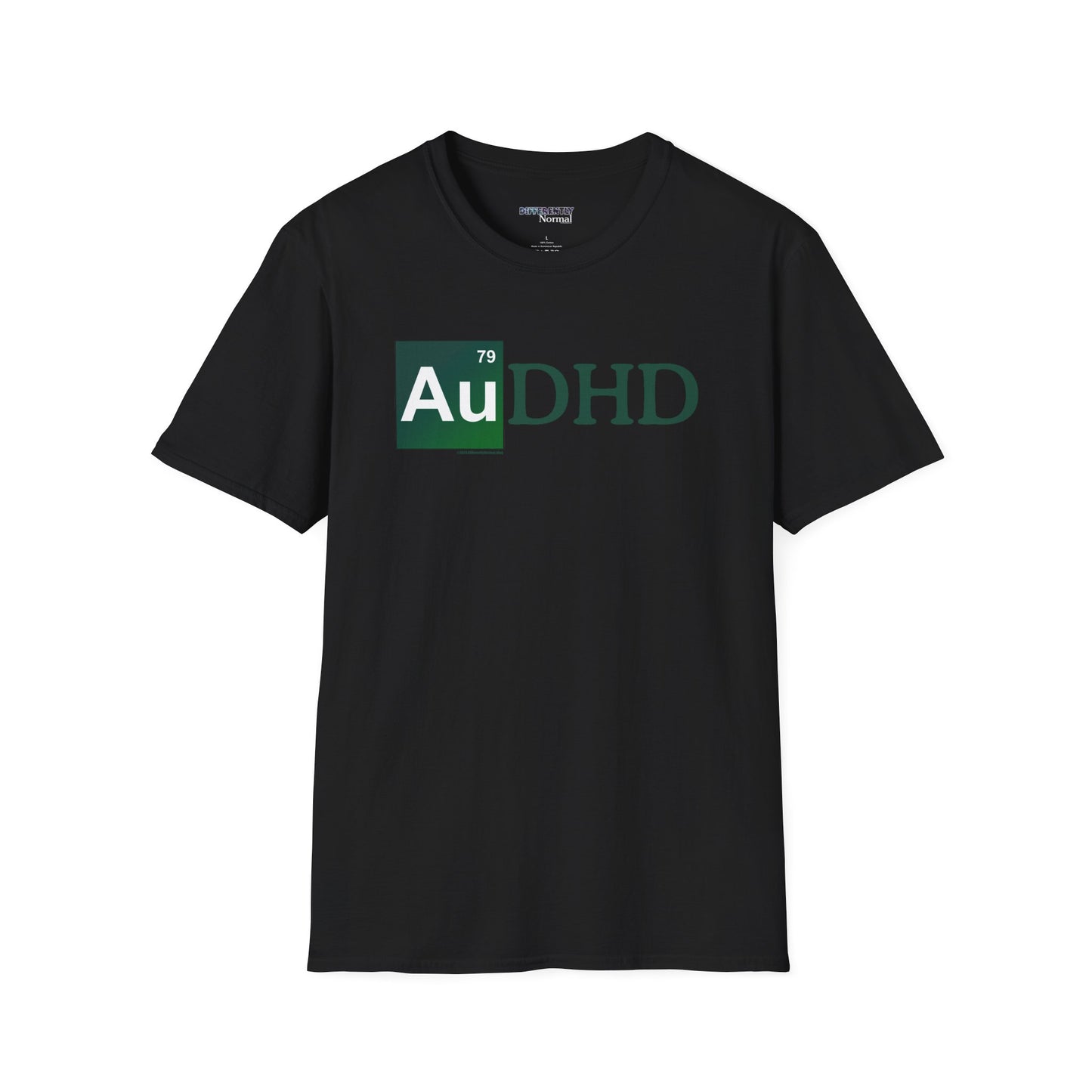 AuDHD Gold - Breaking Bad Parody Unisex T-Shirt - Differently Normal