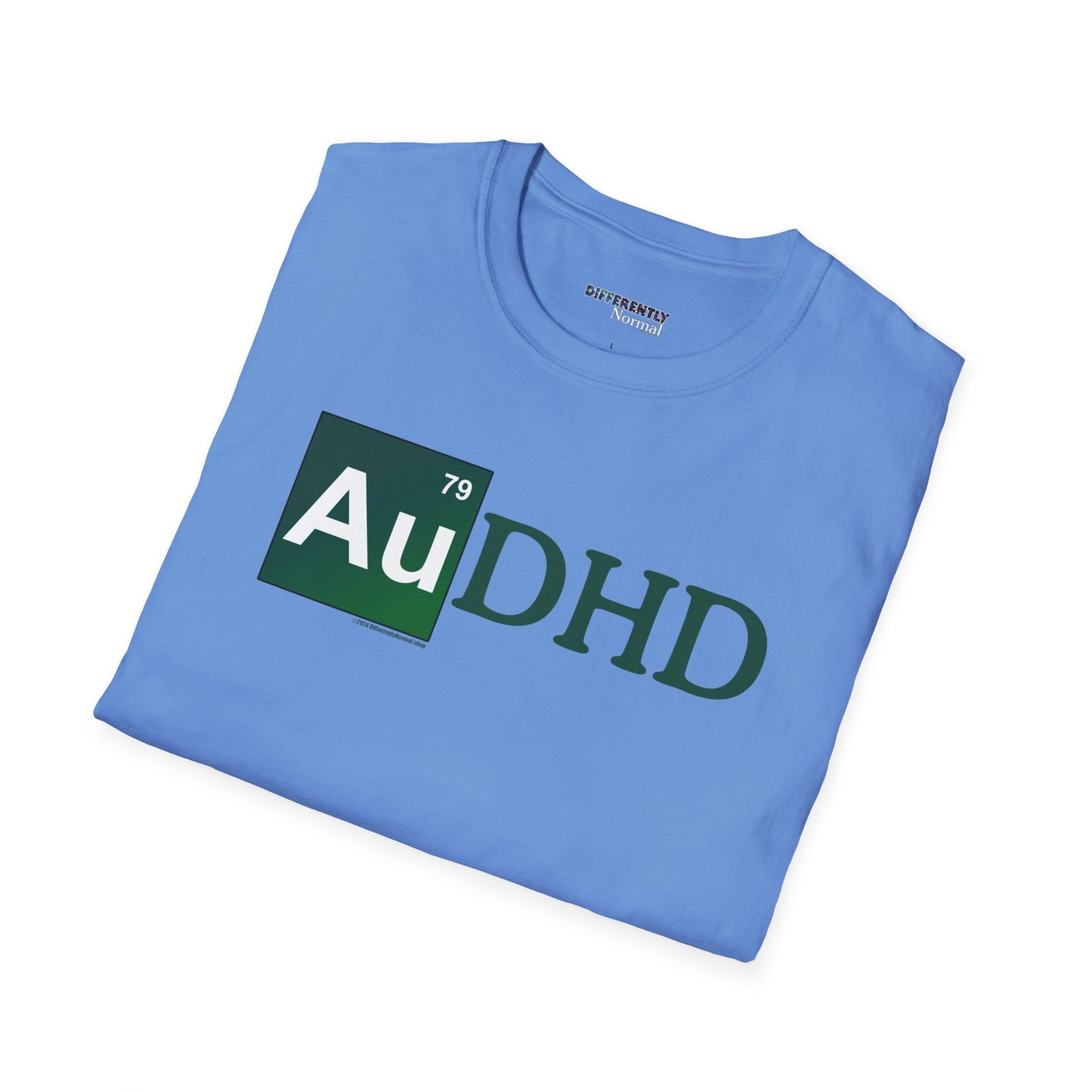 AuDHD Gold - Breaking Bad Parody Unisex T-Shirt - Differently Normal