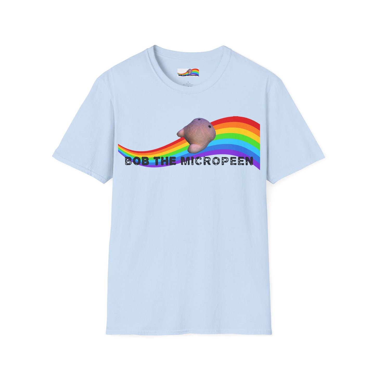 Bob the Micropeen - Rainbow Little Guy - Wallace Print Solutions