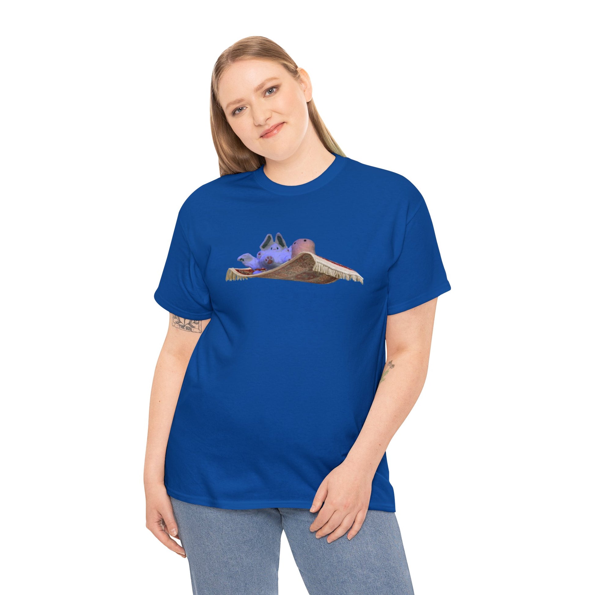 Bob the Micropeen - Magic Carpet Unisex Plus Size T-Shirt - Wallace Print Solutions