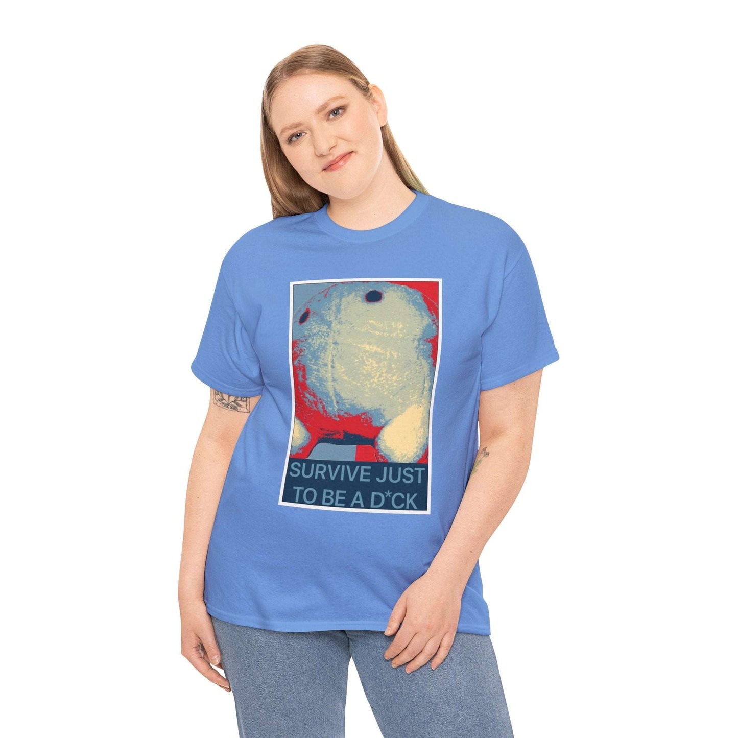 Bob the Micropeen - Survive Just to be a Dick Plus Size Unisex T-Shirt