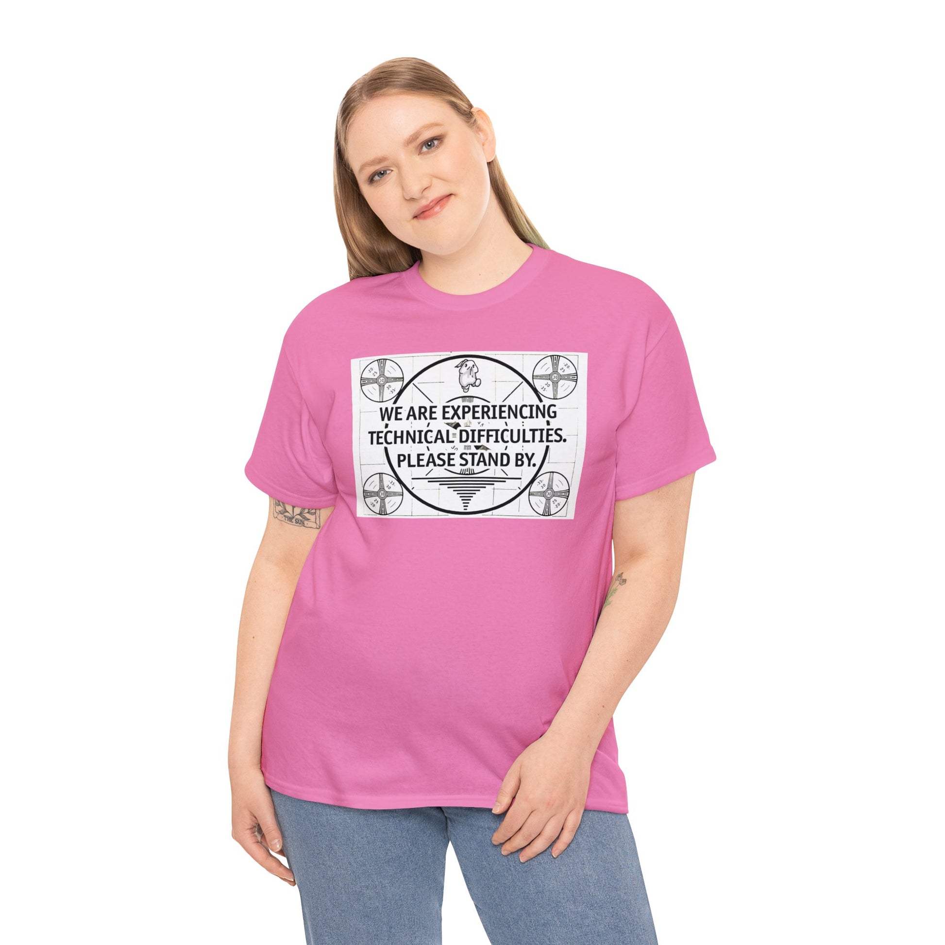 Bob the Micropeen - We Are Experiencing Technical Difficulties Unisex Plus Size T-Shirt - Wallace Print Solutions