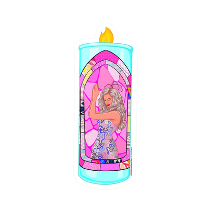 Barbie Inspirational Candle Style Kiss - Cut Vinyl Decal - Differently Normal - Powered by Wallace Print Solutions