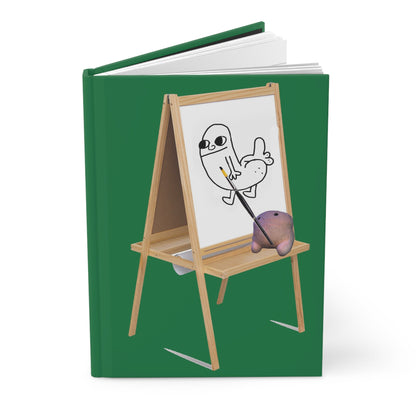 Bob the Micropeen - Dickbutt Artist Hardcover Journal Matte - Powered by Wallace Print Solutions