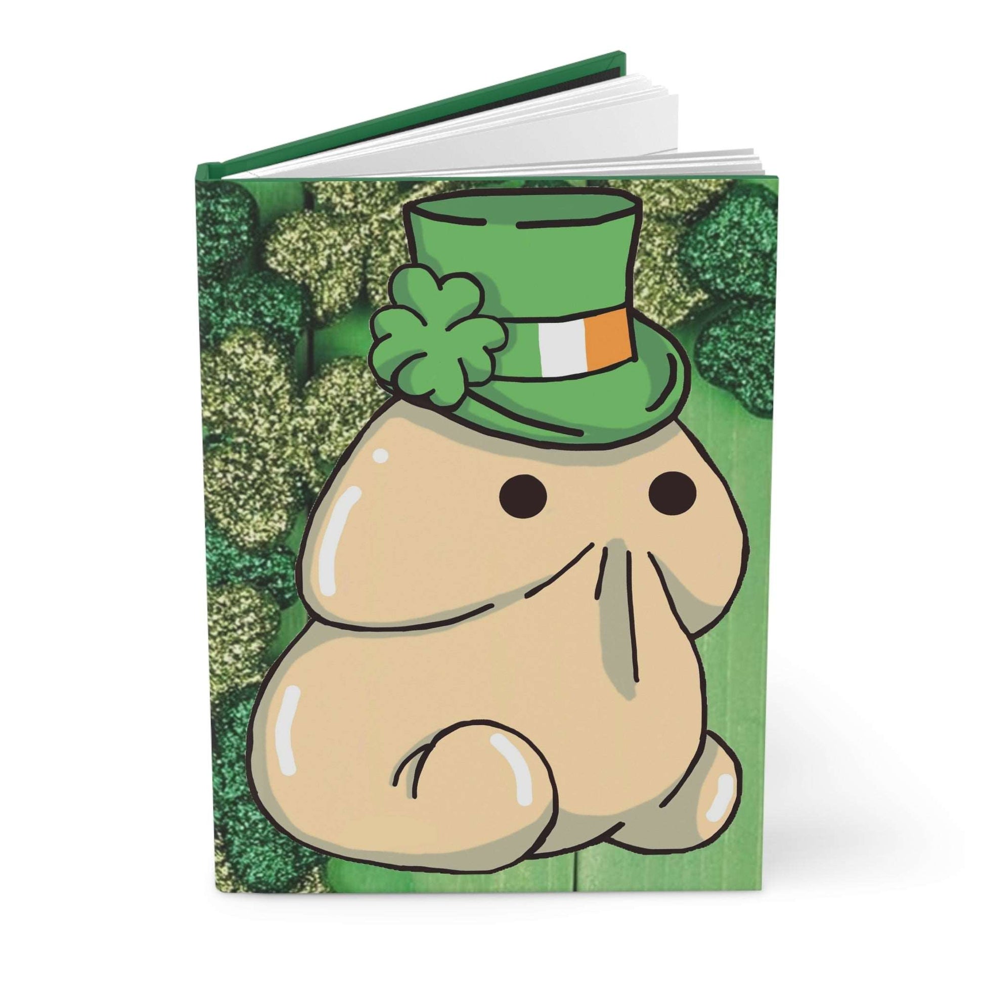 Bob the Micropeen - Leprechaun Hardcover Journal Matte - Powered by Wallace Print Solutions