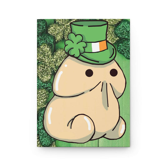 Bob the Micropeen - Leprechaun Hardcover Journal Matte - Powered by Wallace Print Solutions