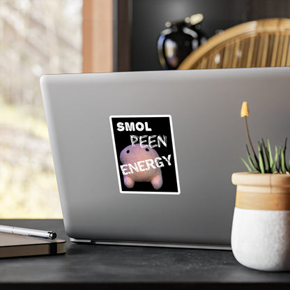 Bob the Micropeen - Smol Peen Energy Kiss - Cut Vinyl Decal - Powered by Wallace Print Solutions