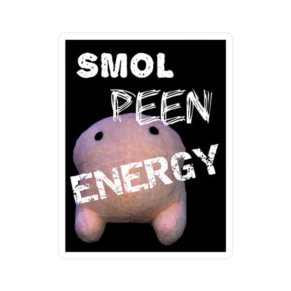 Bob the Micropeen - Smol Peen Energy Kiss - Cut Vinyl Decal - Powered by Wallace Print Solutions