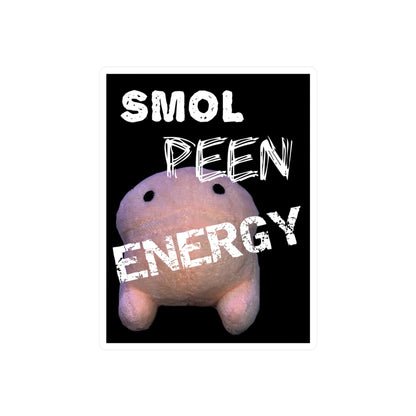 Bob the Micropeen - Smol Peen Energy Kiss - Cut Vinyl Decal - Powered by Wallace Print Solutions