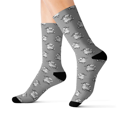 Bob the Micropeen Sublimation Socks - Powered by Wallace Print Solutions