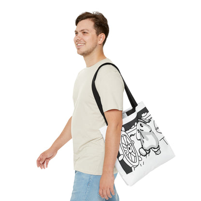 Bob the Micropeen - Willie the Steam Captain Tote Bag - Powered by Wallace Print Solutions