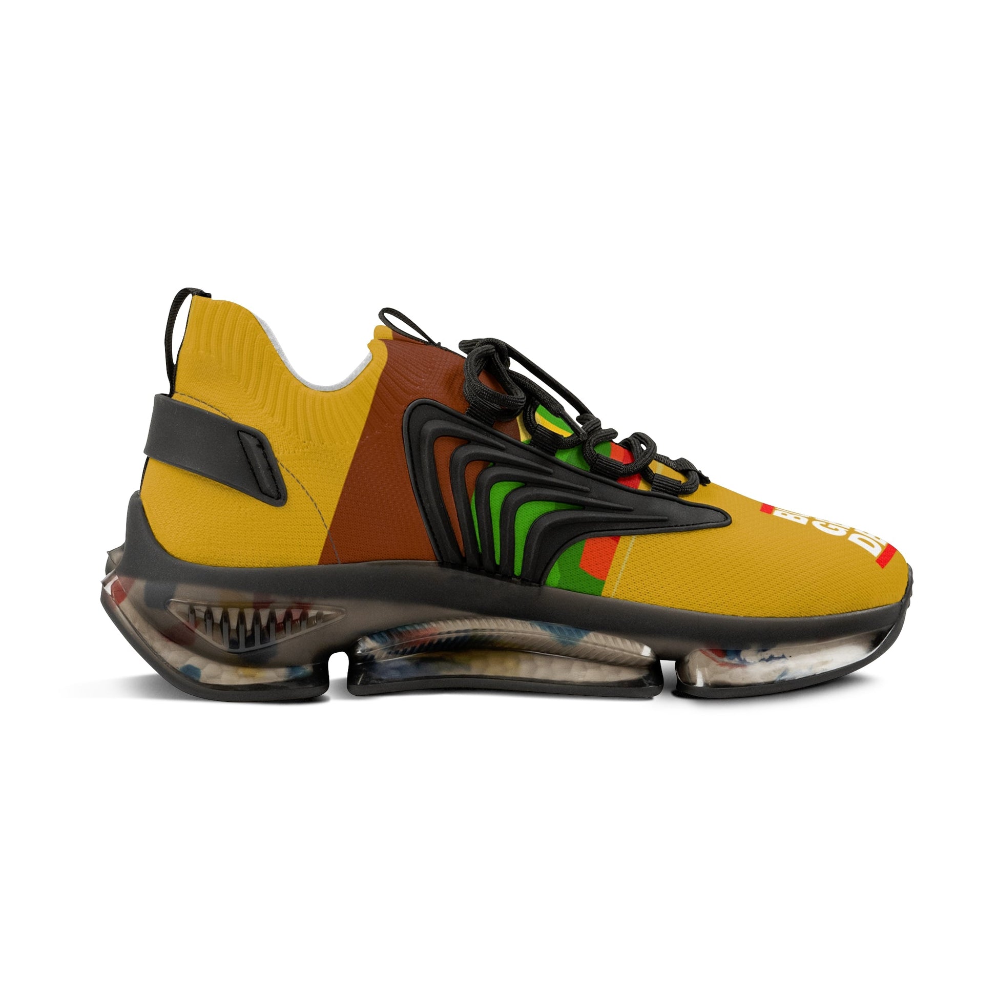 BurGer Dee Men's Mesh Sneakers - Powered by Wallace Print Solutions