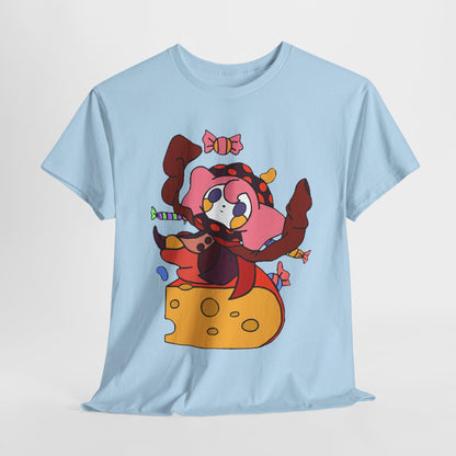 Captain AFAB - Charlotte Cheese Plus Size Unisex T - Shirt - Powered by Wallace Print Solutions