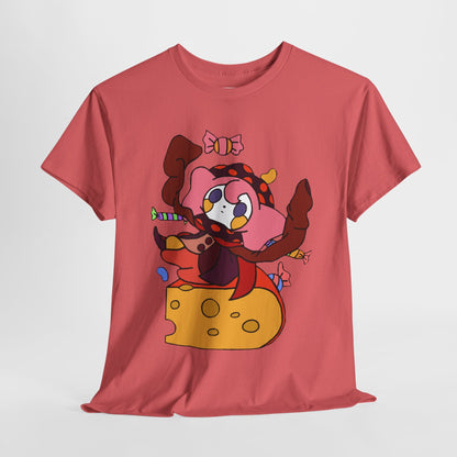 Captain AFAB - Charlotte Cheese Plus Size Unisex T - Shirt - Powered by Wallace Print Solutions