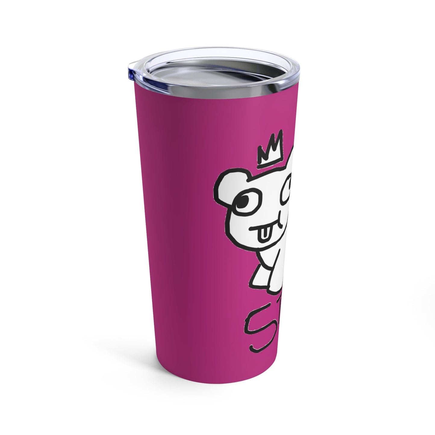 Captain AFAB - STAMLY Pink Tumbler 20oz - Powered by Wallace Print Solutions