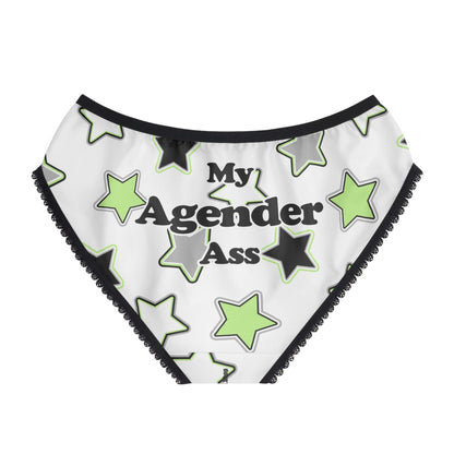 My Agender Ass Bikini Style Briefs - by Differently Normal - Powered by Wallace Print Solutions