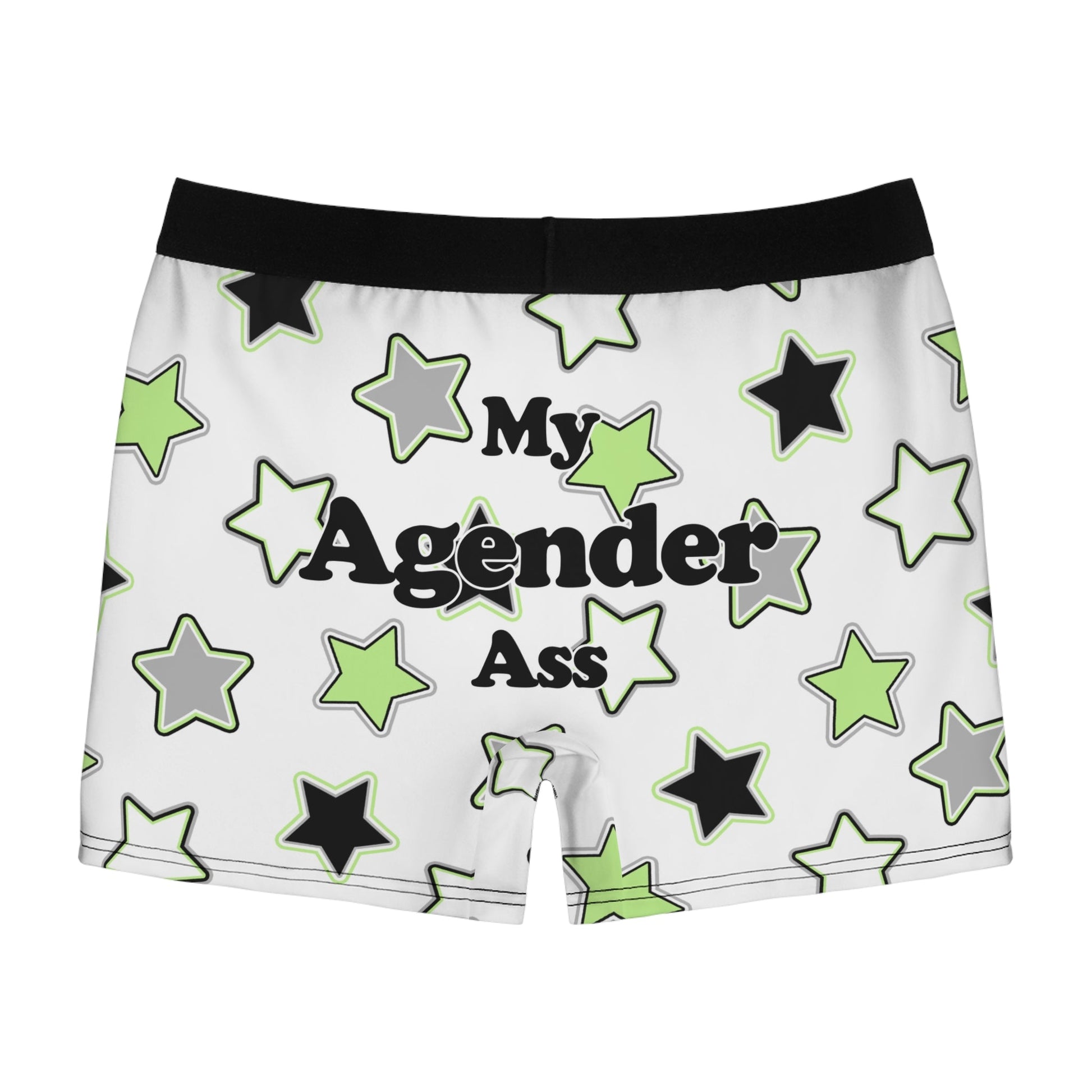 My Agender Ass Boxer Style Briefs - by Differently Normal - Powered by Wallace Print Solutions