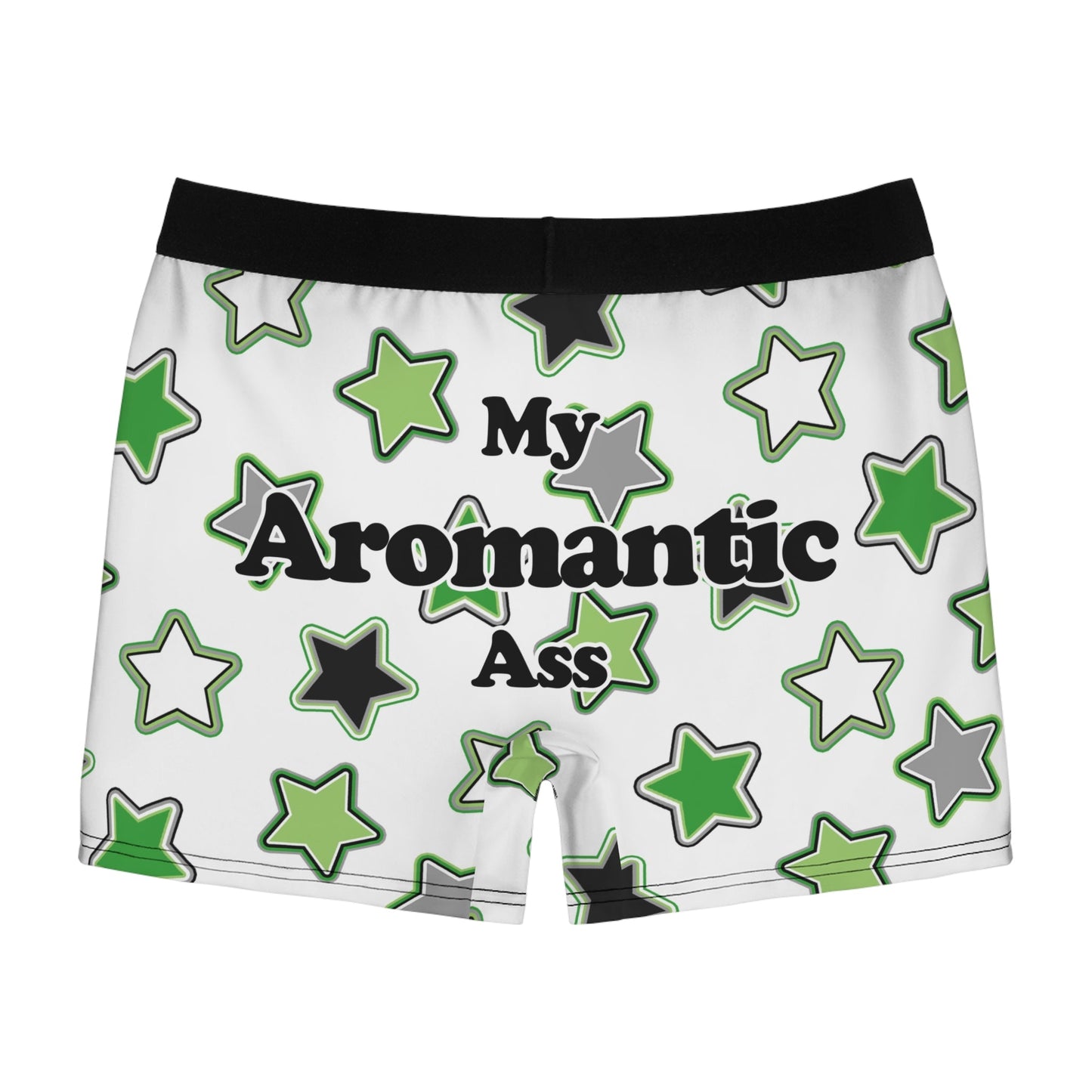 My Aromantic Ass Boxer Style Briefs - by Differently Normal - Powered by Wallace Print Solutions