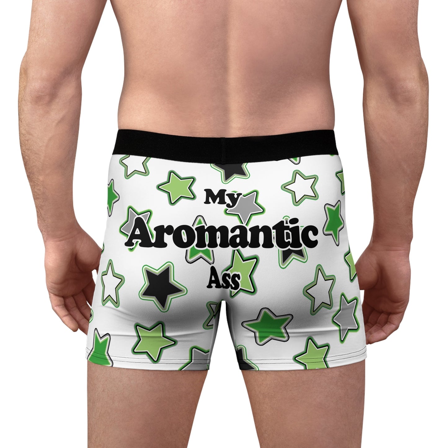 My Aromantic Ass Boxer Style Briefs - by Differently Normal - Powered by Wallace Print Solutions