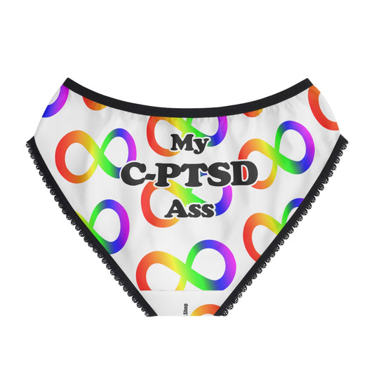 My C - PTSD Ass Bikini Style Briefs - by Differently Normal - Powered by Wallace Print Solutions