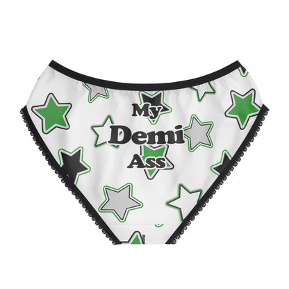 My Demi (romantic) Ass Bikini Style Briefs - by Differently Normal - Powered by Wallace Print Solutions