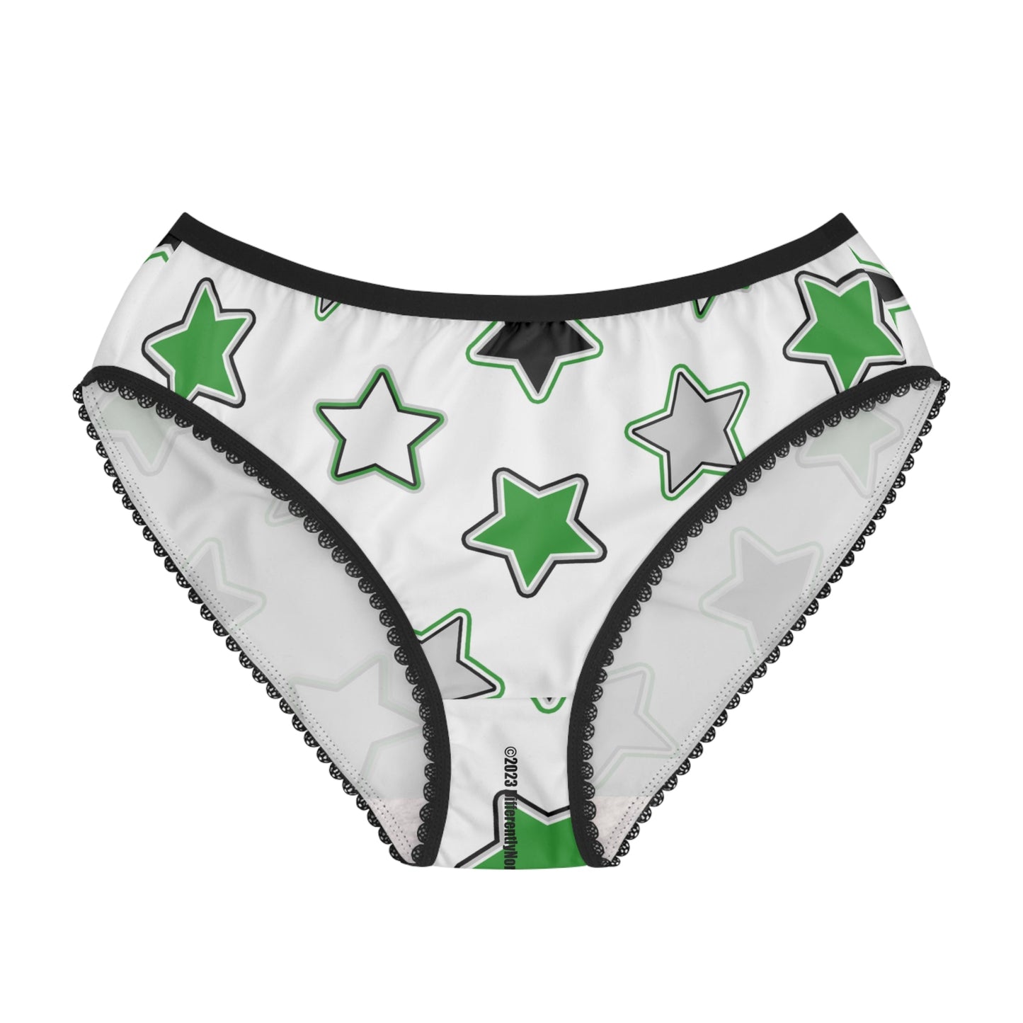 My Demi (romantic) Ass Bikini Style Briefs - by Differently Normal - Powered by Wallace Print Solutions