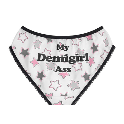 My Demigirl Ass Bikini Style Briefs - by Differently Normal - Powered by Wallace Print Solutions