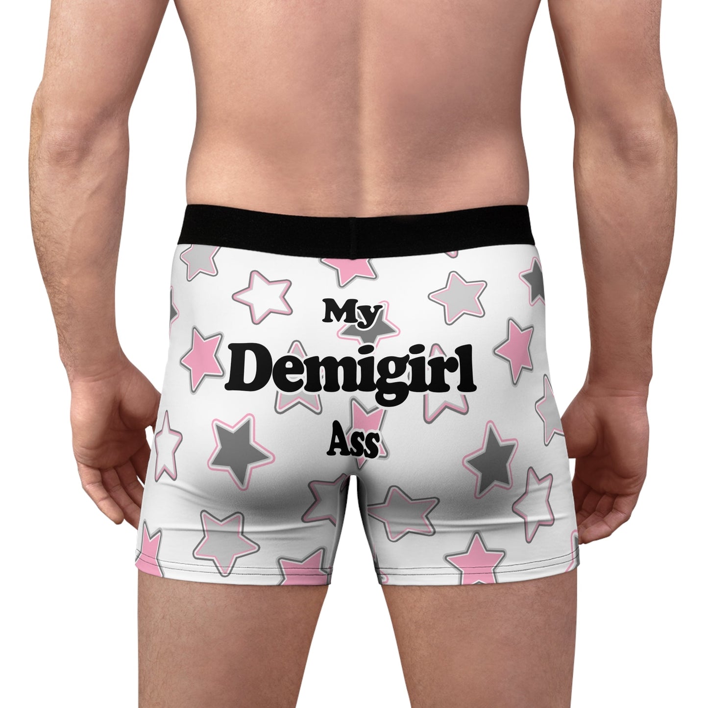 My Demigirl Ass Boxer Style Briefs - by Differently Normal - Powered by Wallace Print Solutions