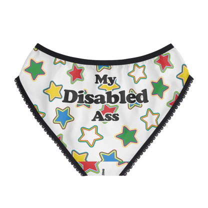 My Disabled Ass Bikini Style Briefs - by Differently Normal - Powered by Wallace Print Solutions