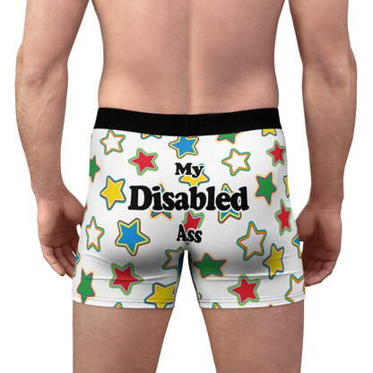 My Disabled Ass Boxer Style Briefs - by Differently Normal - Powered by Wallace Print Solutions