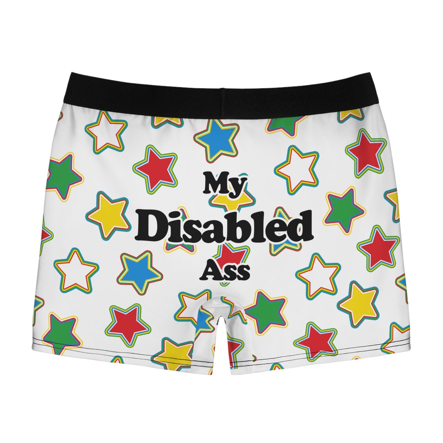 My Disabled Ass Boxer Style Briefs - by Differently Normal - Powered by Wallace Print Solutions