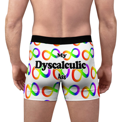 My Dyscalculic Ass Boxer Style Briefs - by Differently Normal - Powered by Wallace Print Solutions