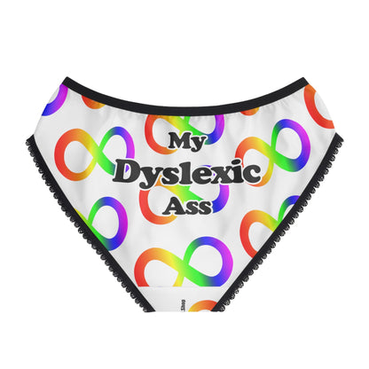 My Dyslexic Ass Bikini Style Briefs - by Differently Normal - Powered by Wallace Print Solutions