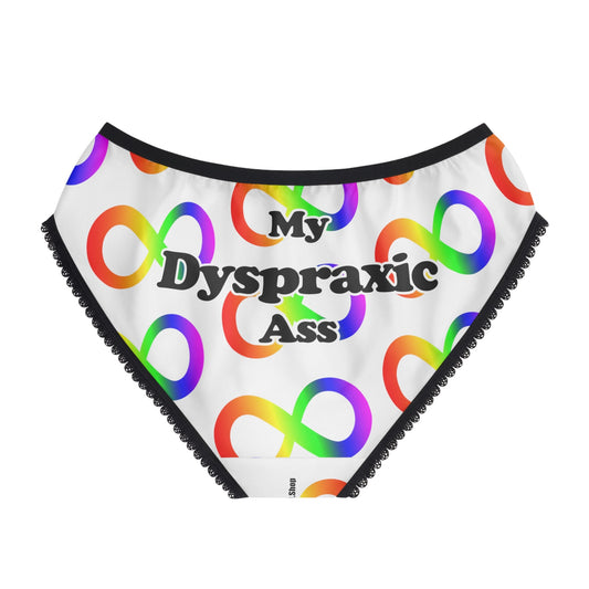 My Dyspraxic Ass Bikini Style Briefs - by Differently Normal - Powered by Wallace Print Solutions