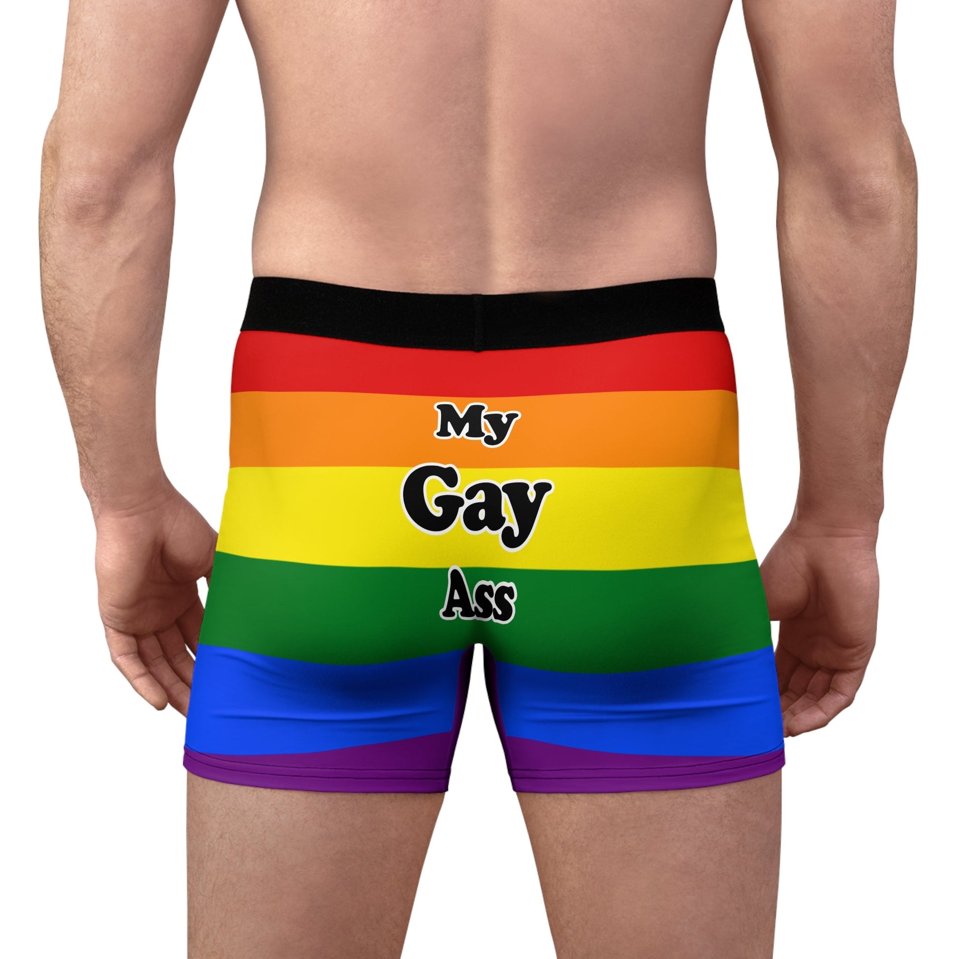 My Gay Ass Boxer Style Briefs - by Differently Normal - Powered by Wallace Print Solutions