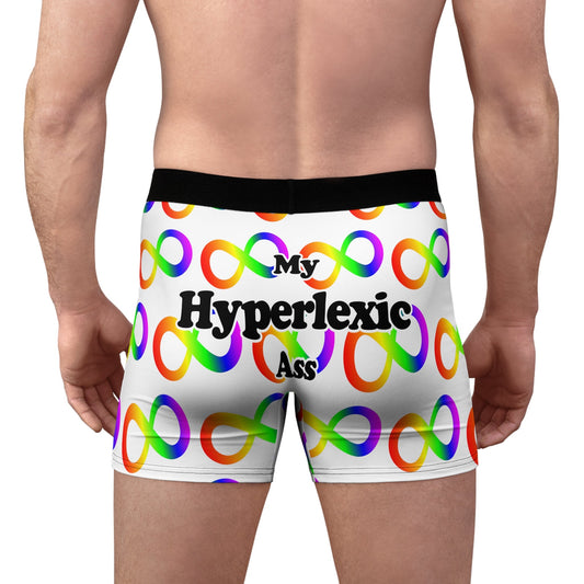 My Hyperlexic Ass Boxer Style Briefs - by Differently Normal - Powered by Wallace Print Solutions