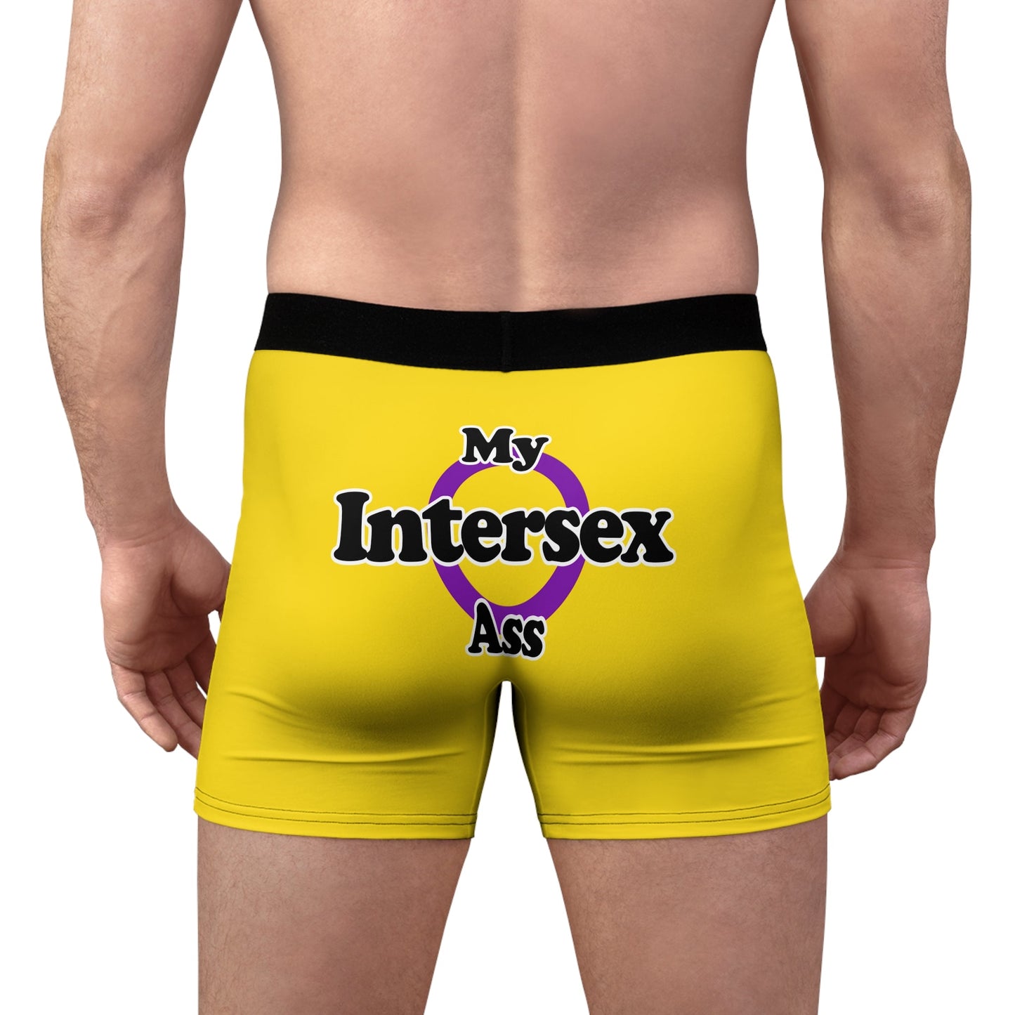 My Intersex Ass Boxer Style Briefs - by Differently Normal - Powered by Wallace Print Solutions