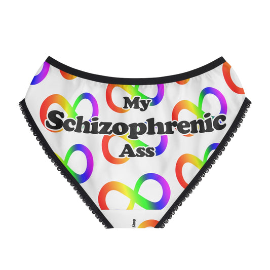 My Schizophrenic Ass Bikini Style Briefs - by Differently Normal - Powered by Wallace Print Solutions