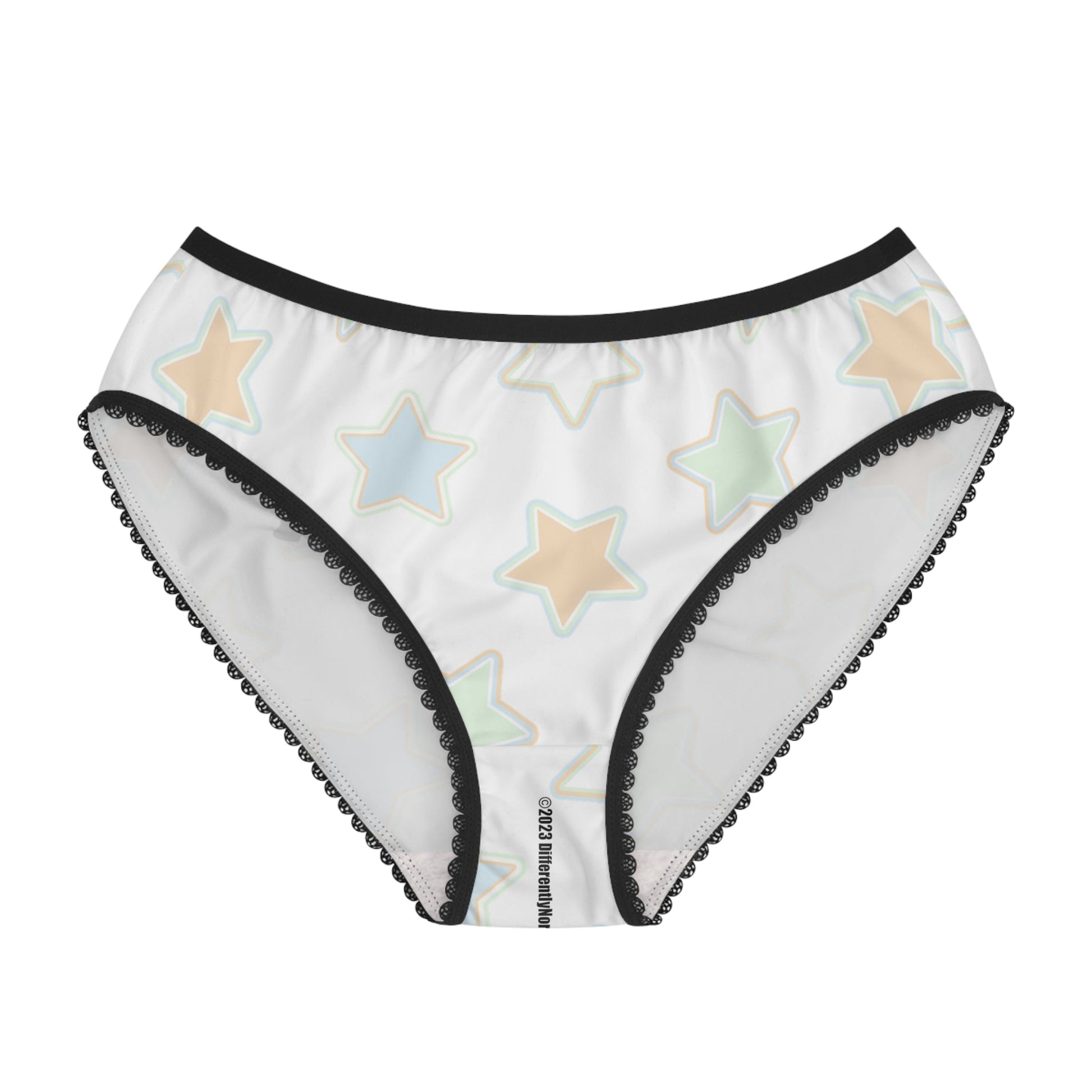 My Unlabeled Ass Bikini Style Briefs - by Differently Normal - Powered by Wallace Print Solutions