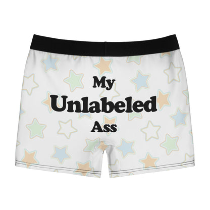 My Unlabeled Ass Boxer Style Briefs - by Differently Normal - Powered by Wallace Print Solutions